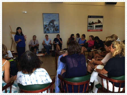 Admirals discussion with Doina Admirals discussion with Doina